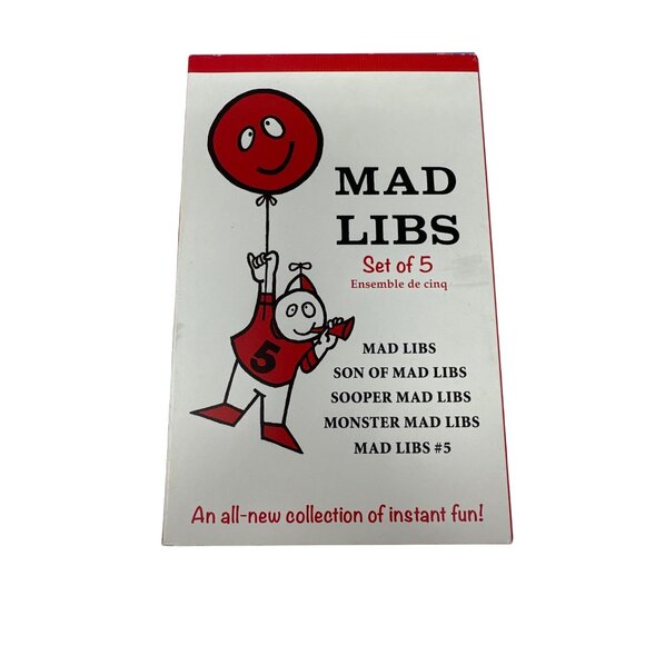 Mad Libs Set Of 5 Books Collection - Picture 2 of 4